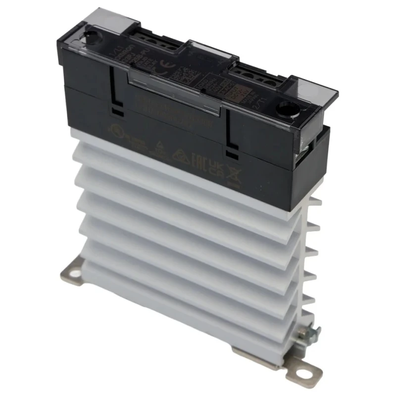 Omron Solid State Relay 25 A Load 264 V AC Load, DIN Rail Mount, 24V DC Control G3PJ