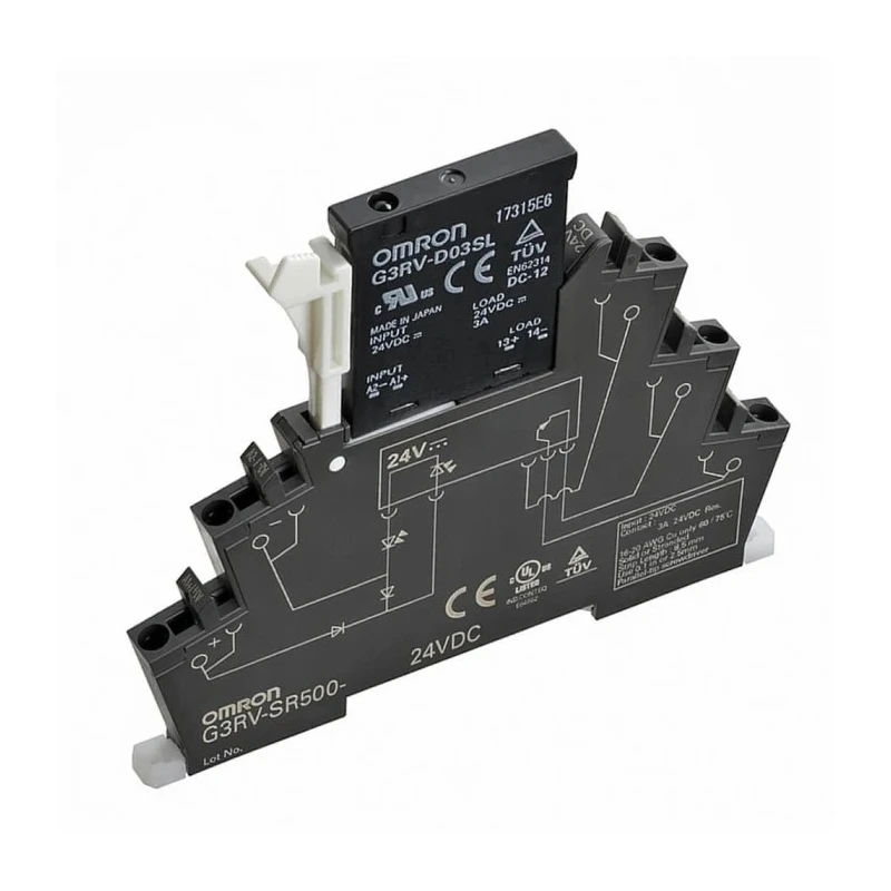 Omron Solid State Interface Relay 3A Maximum Load Current 24V AC/DC Control Voltage G3RV-SR