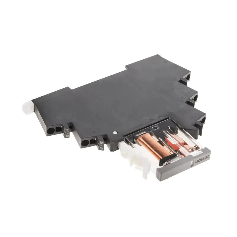 Omron DIN Rail Power Relay 110V AC Coil 6A Switching Current SPDT G2RV-SR500 AC110