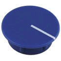 Sifam 21.5 mm Diameter Blue Circular Potentiometer Knob Cap Nylon RoHS Compliant C211 BLUE