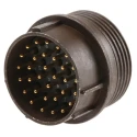 ITT Cannon Copper Alloy Straight 32 Way Cable MIL Spec Circular Connector Male Contacts Shell Size 18 KPT06F18-32P