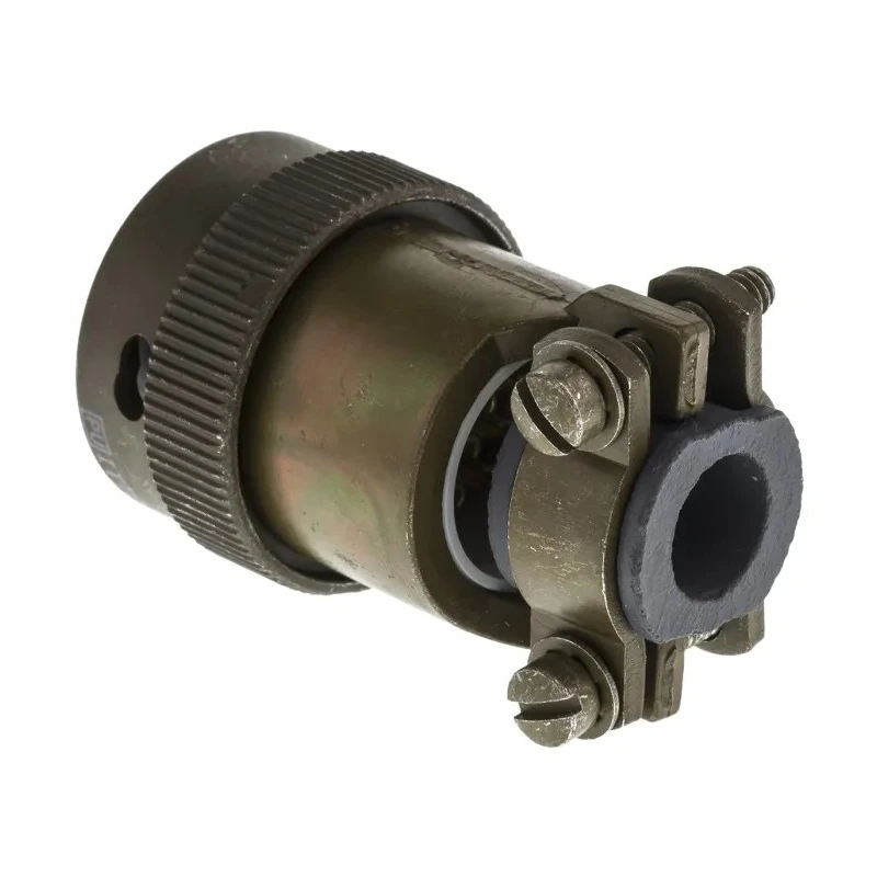 ITT Cannon MIL Spec Circular Connector Copper Alloy, Straight Body, 19 Contacts Male, Shell Size 14, Solder KPT06F14-19P