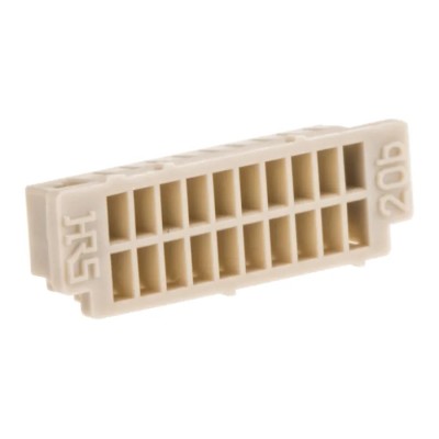 Hirose DF13 Female Connector Housing 1.25 mm Pitch 20 Way 2 Row Straight 