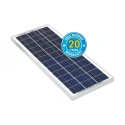 PV Logic Wall Mount 20W Polycrystalline Solar Panel 12V 10Ah Battery Bank Capacity STP020P