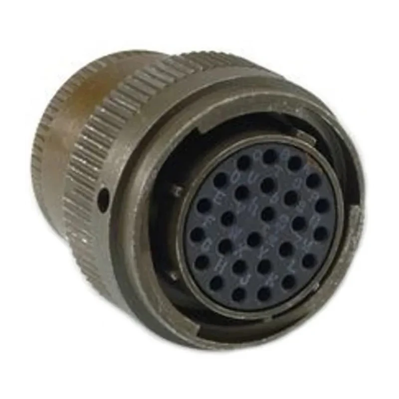ITT Cannon Copper Alloy Straight 32 Way Cable MIL Spec Circular Connector Male, Female Contacts, Shell Size 18 KPT06F18-32S