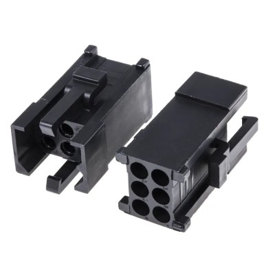 ITT Cannon Trident Male Connector Housing, 5.08 mm Pitch, 6 Way, 2 Row Straight TST06PA00 / 192923-5930