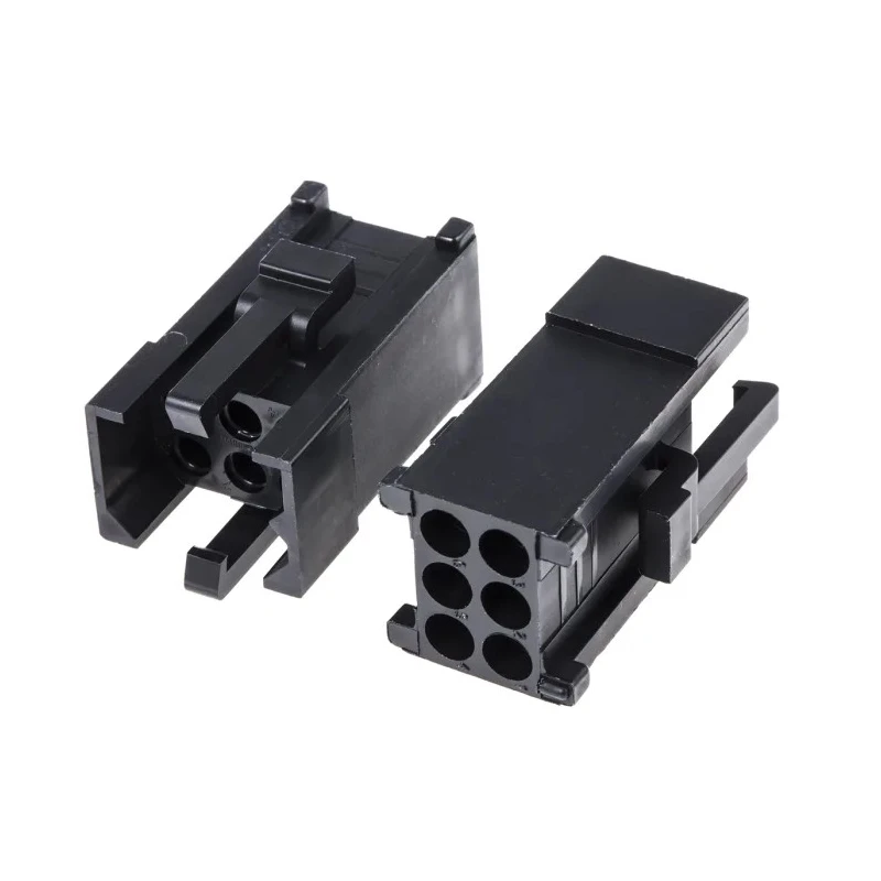 ITT Cannon Trident Male Connector Housing, 5.08 mm Pitch, 6 Way, 2 Row Straight TST06PA00 / 192923-5930
