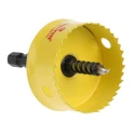 Starrett 38 mm Diameter Bi-Metal High Speed Steel Drill Bit for Mild Steel Sheet, Non-Metallic, Wood CSC38