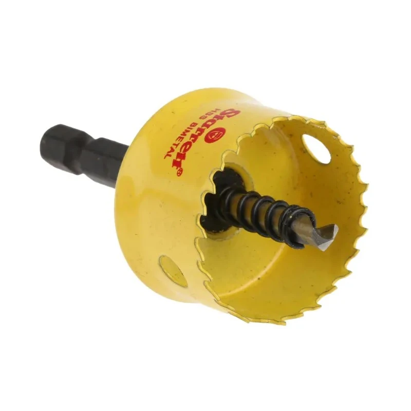 Starrett 29 mm Diameter High Speed Steel Bi-Metal Drill Bit for Plasterboard, Wood, Mild Steel Sheet CSC29