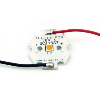Intelligent LED Solutions DURIS S5 PowerStar 1-LED Amber LED Array ILH-S501-AMER-SC211-WIR200 ILH-S501-AMER-SC211-WIR200.