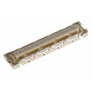 Hirose FunctionMAX FX10 Series Straight Surface PCB Socket 2 Row 0.5 mm Pitch Solder 