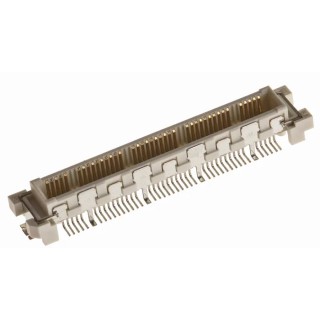 Hirose FunctionMAX FX10 Series Straight Surface PCB Header, 88 Contacts, 0.5 mm Pitch, 2 Row, Shrouded 