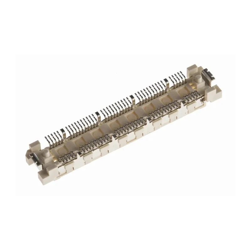 Hirose FunctionMAX FX10 Series Straight Surface PCB Header, 88 Contacts, 0.5 mm Pitch, 2 Row, Shrouded 