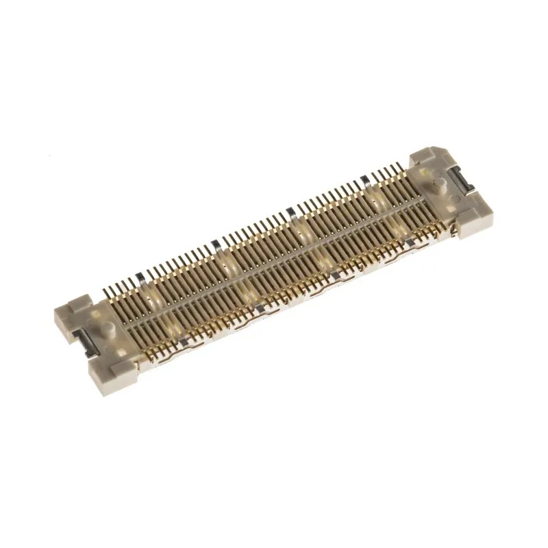 Hirose FunctionMAX FX10 Series Straight Surface PCB Socket, 2 Row, 0.5 mm Pitch, 50V, 300mA, Solder Termination 