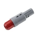 LEMO Industrial Circular Connector, 4 Contacts, Cable Mount, 14 mm Size, Plug Male, IP50 Rated, Polymer PAG.M0.4GL.AC52R