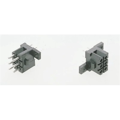 ITT Cannon Trident Series Straight Through Hole Multiway Connector 6 Contacts 5.08 mm Pitch 2 Row TST06RB02T / 192991-0238