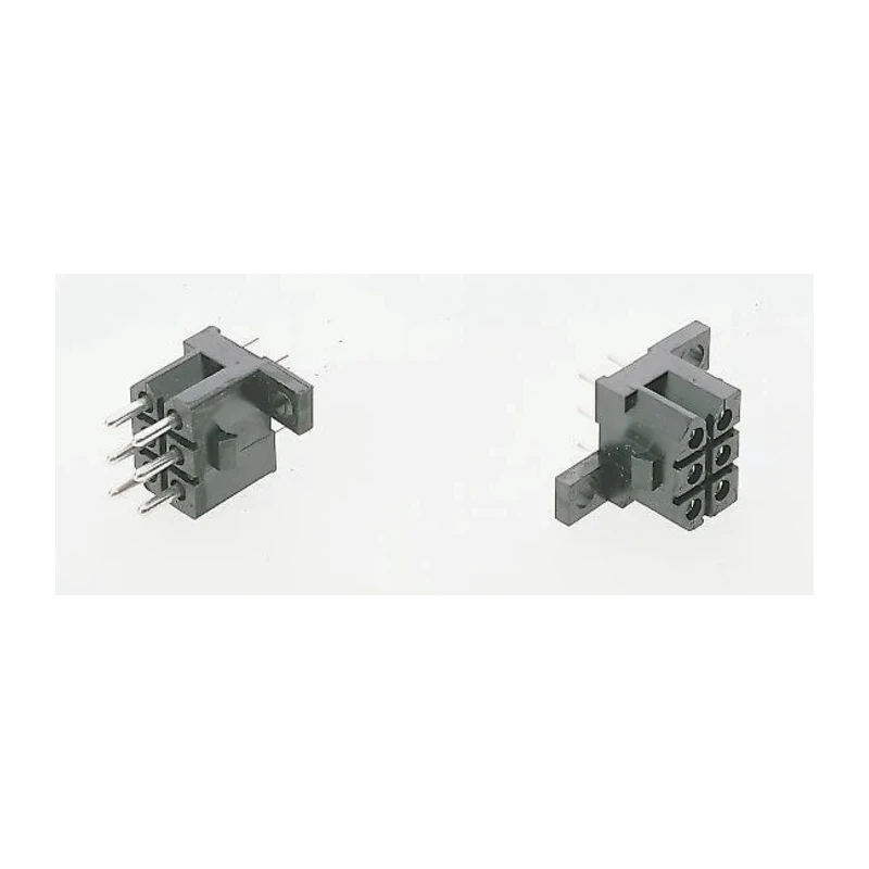 ITT Cannon Trident Series Straight Through Hole Multiway Connector 6 Contacts 5.08 mm Pitch 2 Row TST06RB02T / 192991-0238