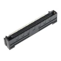 Hirose FunctionMAX FX18 Series Right Angle Surface PCB Socket, 100-Contact, 2 Row, 0.8 mm Pitch Solder 