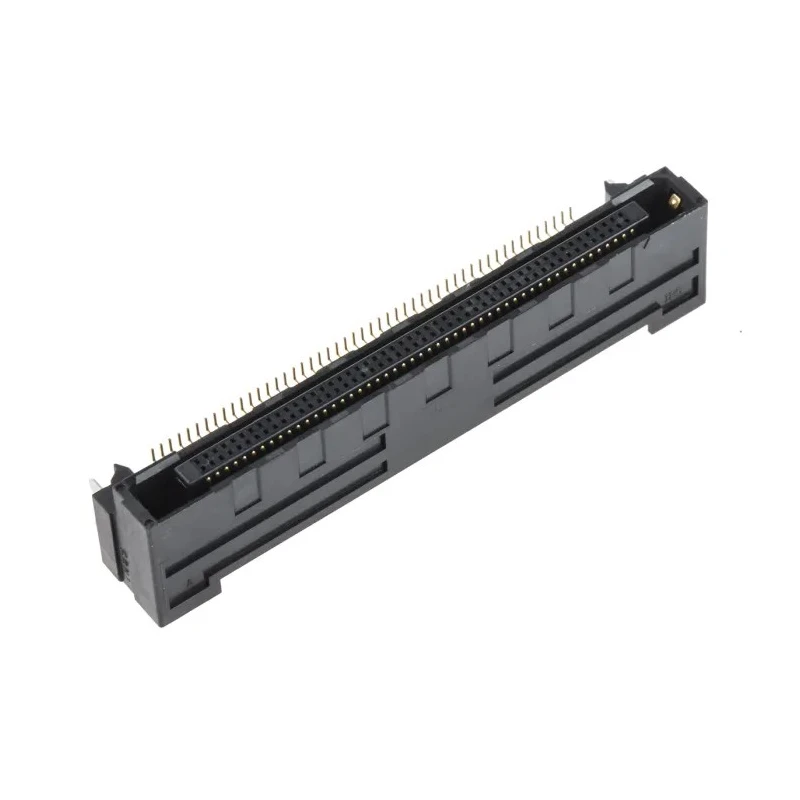 Hirose FunctionMAX FX18 Series Right Angle Surface PCB Socket, 100-Contact, 2 Row, 0.8 mm Pitch Solder 