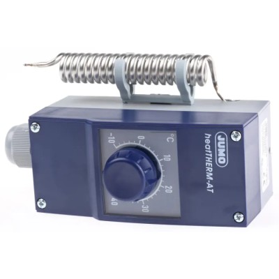 Jumo Capillary Thermostat Safety Temperature Monitor +40°C Max, Automatic 603070/0001-6-016-000-25-0-00-15-00-00-000-00-17