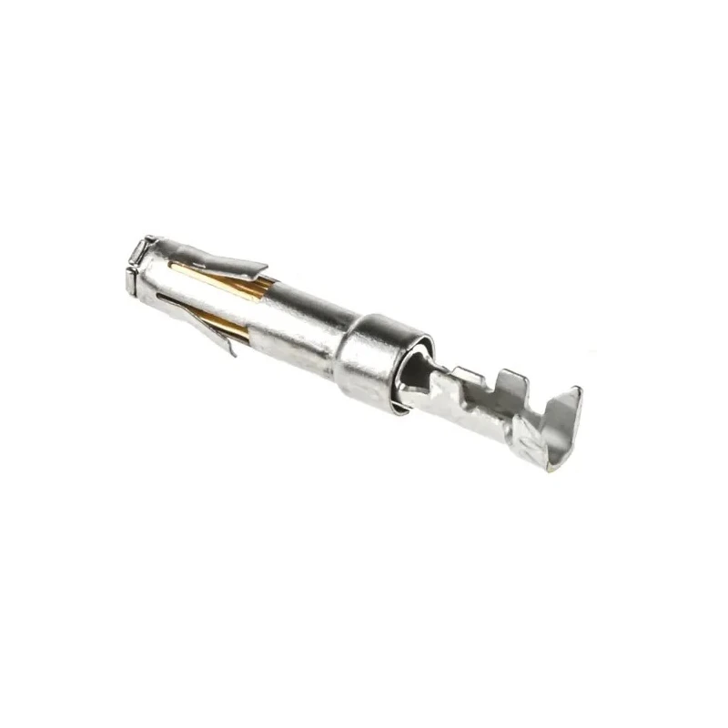 ITT Cannon Female Crimp Circular Connector Contact, Wire Size 20AWG, 22AWG, Current 13A, Brass Gold T2P20FC1LZ / 192922-1470