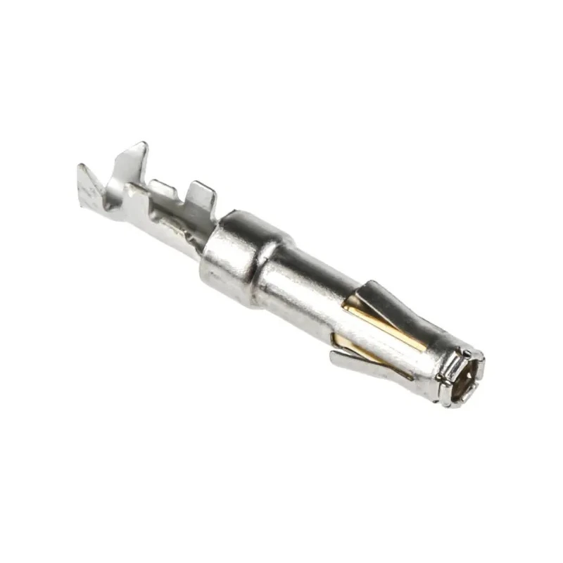 ITT Cannon Female Crimp Circular Connector Contact, Wire Size 20AWG, 22AWG, Current 13A, Brass Gold T2P20FC1LZ / 192922-1470