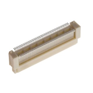 Hirose FunctionMAX FX8C Series Straight Surface PCB Header, 100 Contacts, 0.6 mm Pitch, 2 Row, Shrouded 