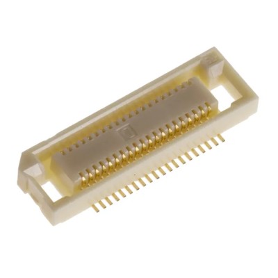 Hirose FunctionMAX FX8 Series Straight Surface PCB Socket 40-Contact 1 Row 0.6 mm Pitch Solder FX8-40S-SV(21)