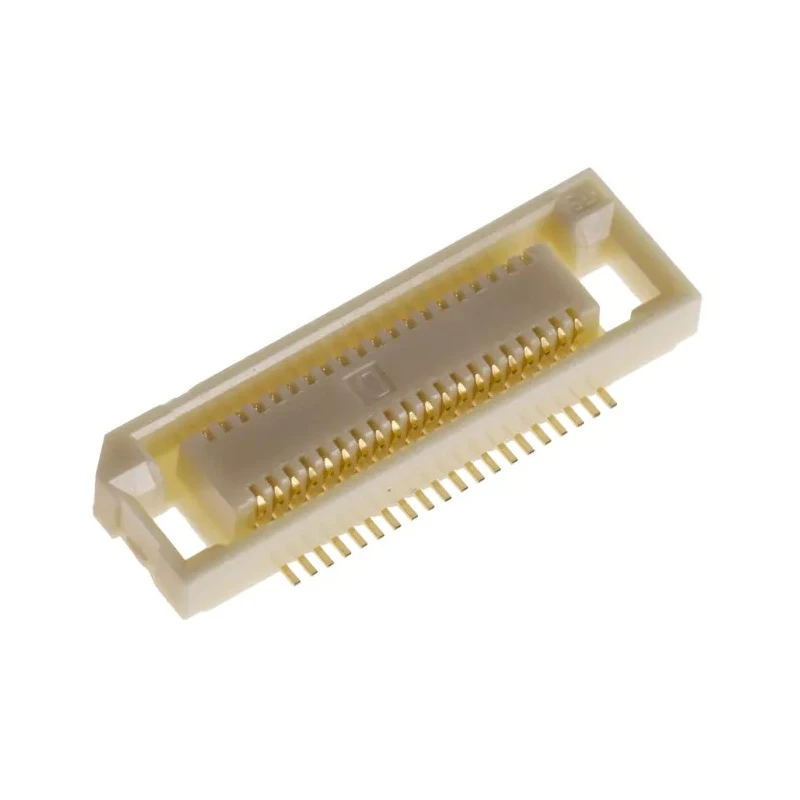 Hirose FunctionMAX FX8 Series Straight Surface PCB Socket 40-Contact 1 Row 0.6 mm Pitch Solder FX8-40S-SV(21)