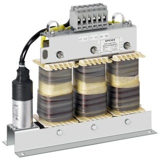 TDK Sine Wave Output Filter 520V AC 66A Terminal Block Chassis Mount Hungary B84143V0066R227