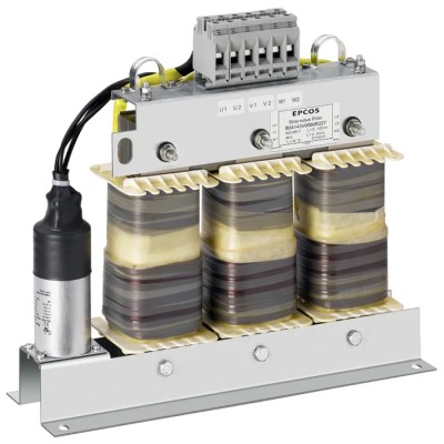 TDK Sine Wave Output Filter 520V AC 66A Terminal Block Chassis Mount Hungary B84143V0066R227