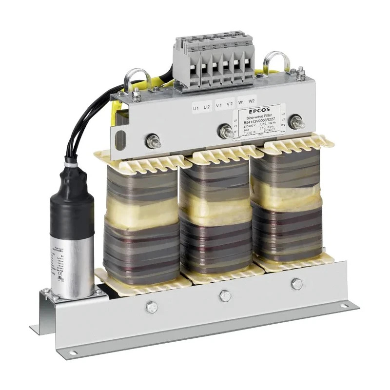 TDK Sine Wave Output Filter 520V AC 66A Terminal Block Chassis Mount Hungary B84143V0066R227