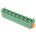 Phoenix Contact SDC 2.5/15-PV-5.0-ZB Series Straight PCB Terminal Block, 15 Contacts, 5 mm Pitch, 12A Current 1864163