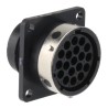ITT Cannon Circular Connector Panel Mount Socket Female 19 Contacts 16A 250V IP65 Trident Ringlock TR1619RFS1NB / 192922-1220