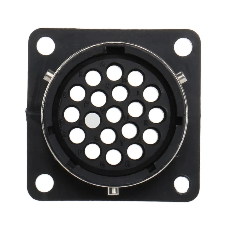 ITT Cannon Circular Connector Panel Mount Socket Female 19 Contacts 16A 250V IP65 Trident Ringlock TR1619RFS1NB / 192922-1220