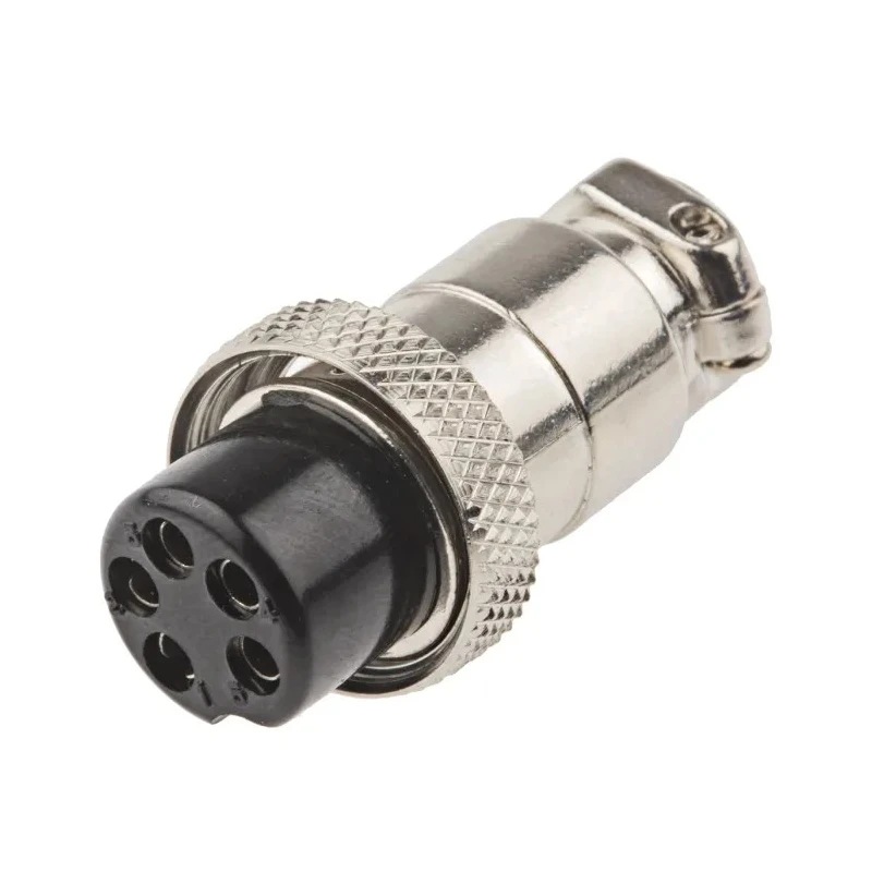 RS PRO Miniature Circular Connector 5 Contacts Cable Mount Plug Female 48V 1A Threaded Mating 111-5757
