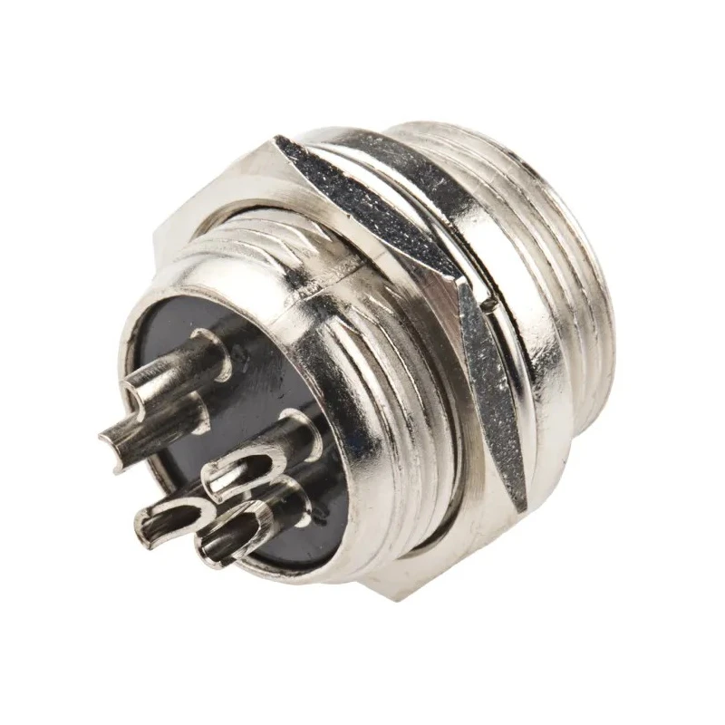 RS PRO Circular Connector Miniature Panel Mount Socket, Male Contact, 48V 1A, Threaded Mating 111-5763
