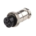RS PRO Miniature Circular Connector 6 Contacts Cable Mount Plug Female 48V 1A 111-5758