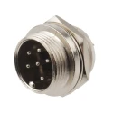 RS PRO Industrial Circular Panel Mount Connector 6 Contacts 48V 1A Miniature Socket Threaded Mating 111-5764