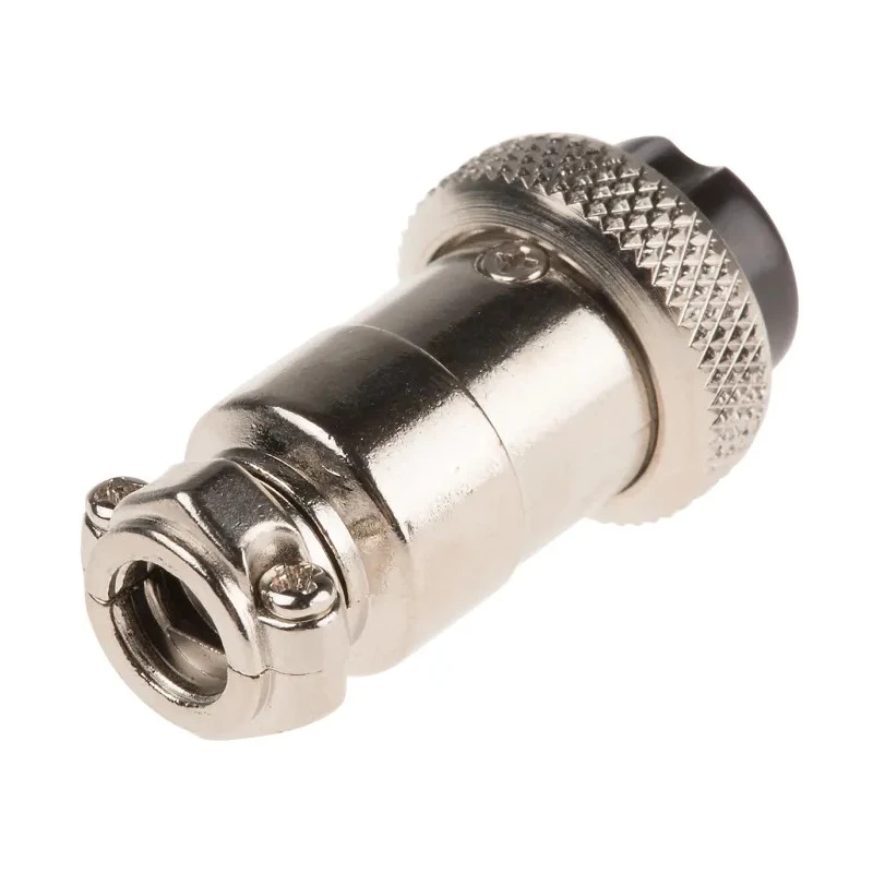 RS PRO Miniature Circular Connector, 8 Contacts, Cable Mount Plug Female, 48V, 1A, Zinc Alloy Housing, Threaded 111-5759