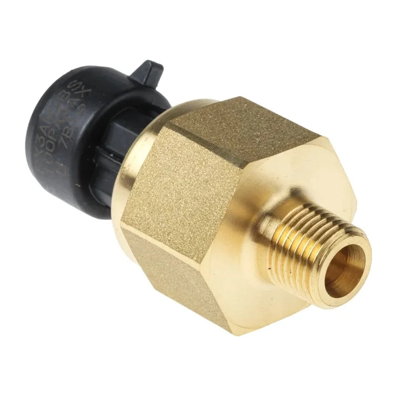 Honeywell PX3 Series Heavy-Duty Pressure Sensor, Brass Housing, Ratiometric Output, 0 psi Minimum, 100 psi PX3AN2BS100PAAAX