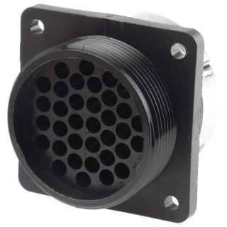 ITT Cannon Industrial Circular Connector 35 Contacts Panel Mount Socket Female IP65 Trident TR2235RFS1NB / 192922-1240