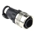 ITT Cannon Industrial Circular Connector 8 Contacts, Cable Mount, Plug Male, IP65 Nylon Housing, Trident 192990-5400
