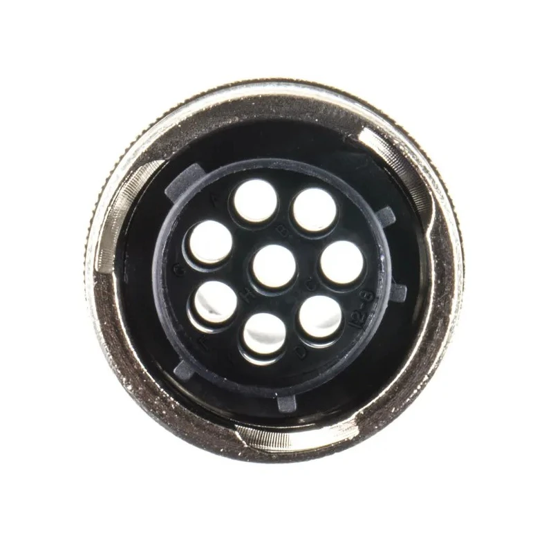 ITT Cannon Industrial Circular Connector 8 Contacts, Cable Mount, Plug Male, IP65 Nylon Housing, Trident 192990-5400