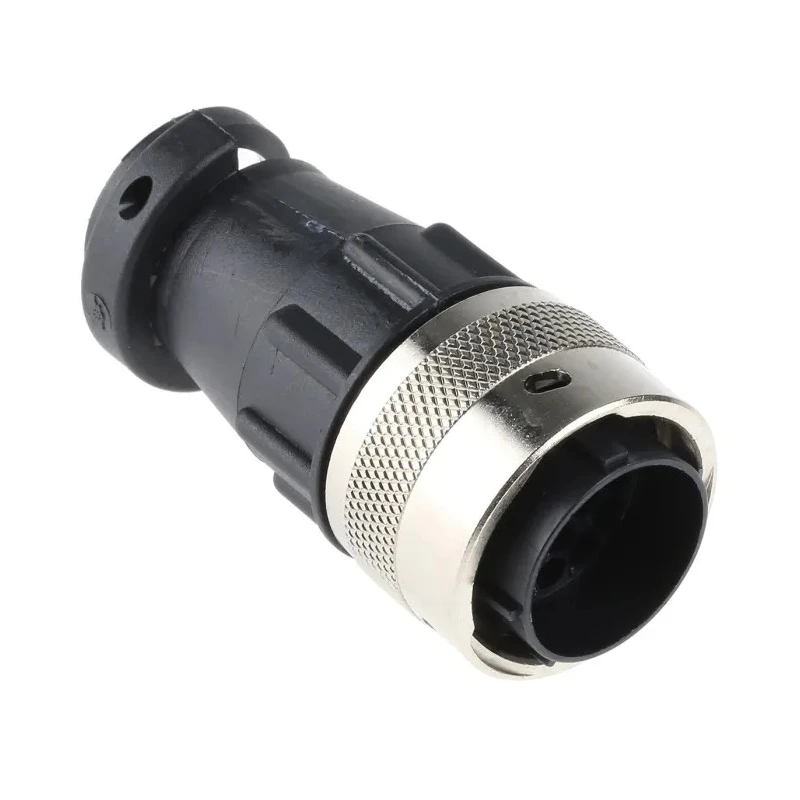 ITT Cannon Circular Connector 19 Contacts Cable Standard Plug Male IP65 Trident Ringlock Series 192990-5410