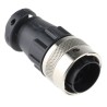 ITT Cannon Circular Connector 19 Contacts Cable Standard Plug Male IP65 Trident Ringlock Series 192990-5410