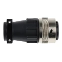 ITT Cannon Circular Connector 19 Contacts Cable Standard Plug Male IP65 Trident Ringlock Series 192990-5410