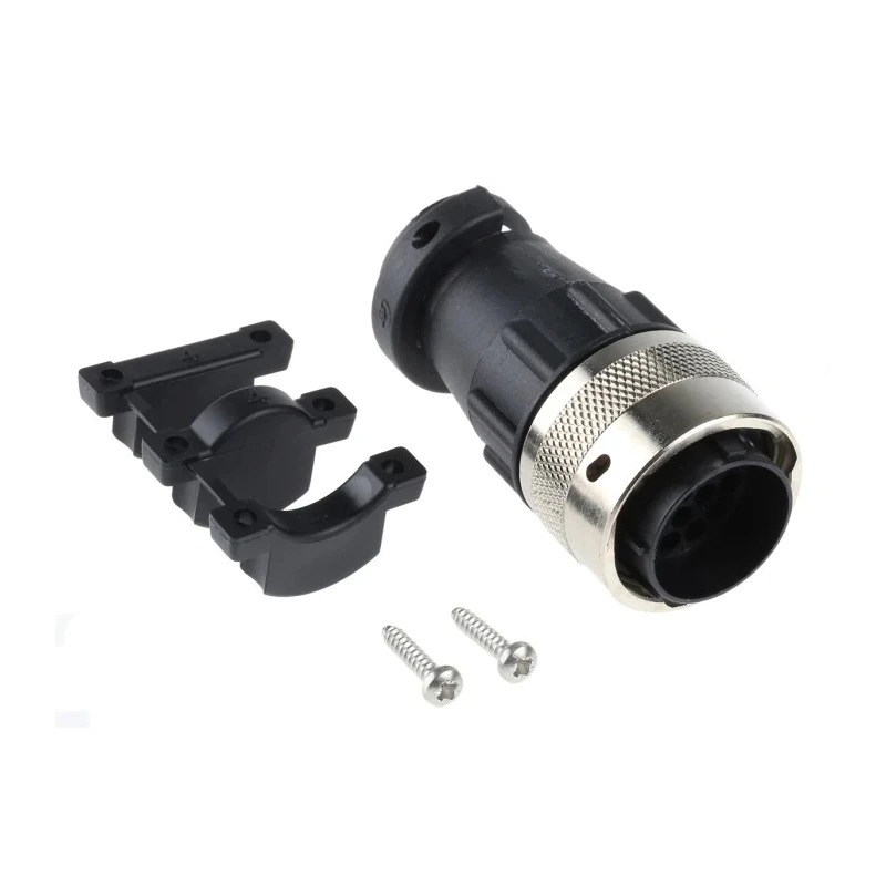 ITT Cannon Circular Connector 19 Contacts Cable Standard Plug Male IP65 Trident Ringlock Series 192990-5410