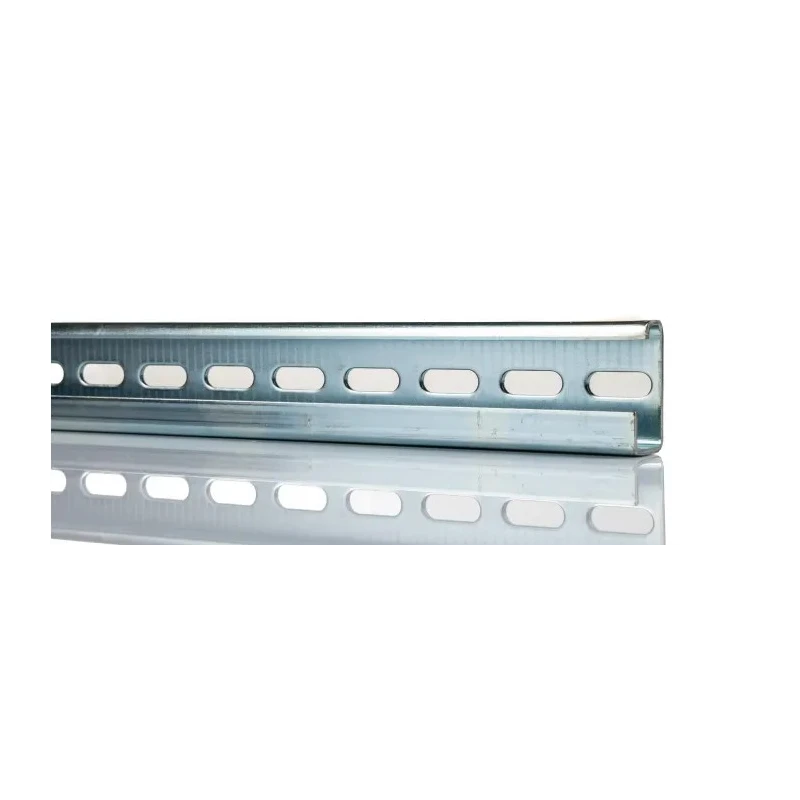 RS PRO Steel Perforated DIN Rail, 500 mm x 32 mm x 15 mm, Slotted, EN 50035, Model 467-355