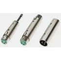 Switchcraft Audio Male XLR Straight XLR AV Adapter 467-138